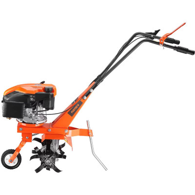 Motobineuse thermique pas cher Fuxtec roue de transport avant