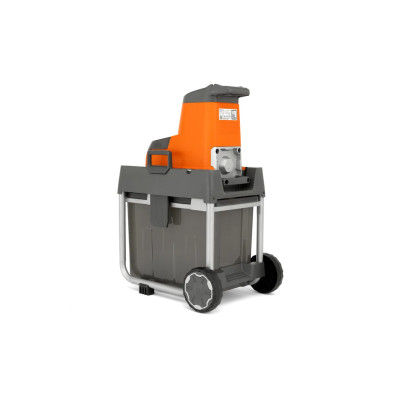 Insertion batterie 36V Husqvarna sur broyeur de végétaux GS 340is