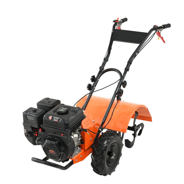 Motoculteur thermique VEVOR SRHX-50, 212 cc - 4 fraises, largeur 49 cm