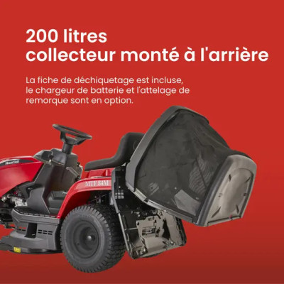 Tracteur tondeuse STIGA Mountfield MTF 84M - 352 cm³, fonction mulching, largeur de coupe 84 cm