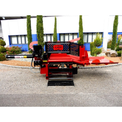 Châssis acier renforcé fendeuse de bûches horizontale pro