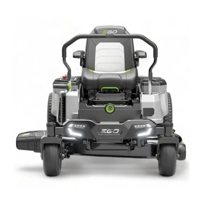 Tondeuse autoportée à batterie EGO POWER+ ZT4201E 56V, 5 batteries 10Ah, 16000W - largeur de coupe 107 cm, mulching, virage zéro