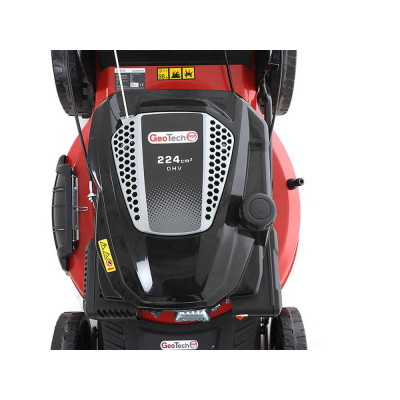 Panier de ramassage grande capacité tondeuse thermique GeoTech PRO robuste