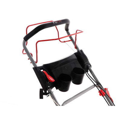 Vue arrière tondeuse GeoTech PRO S53-225 BMSGW avec éjection latérale arrière