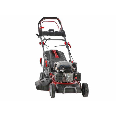 Moteur thermique 224cc puissant tondeuse tractée GeoTech PRO pour grands jardins