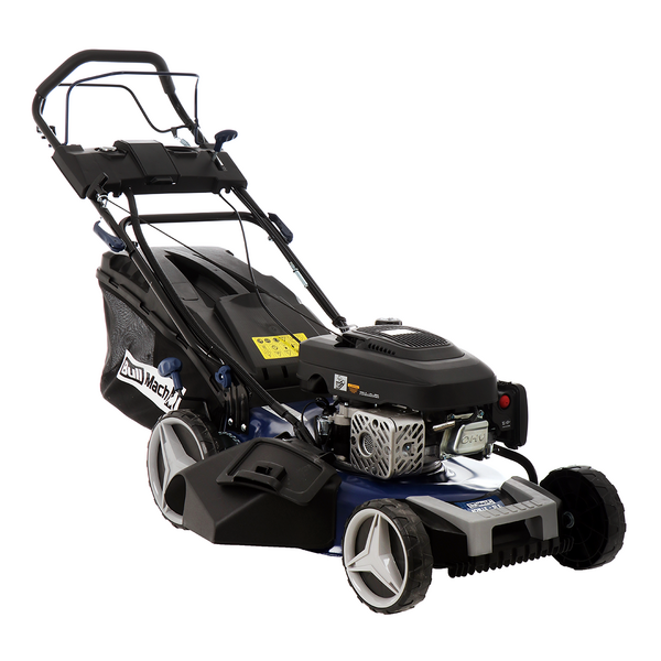 Tondeuse à gazon thermique tractée 4 en 1 BullMach ACHILLE 51 E - 224 cc, mulching, lame de 51 cm