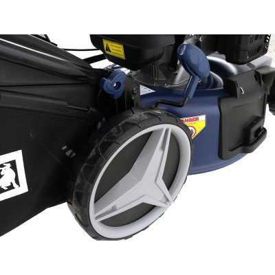 Tondeuse thermique BullMach 4 en 1 éjection latérale et arrière