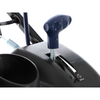 Ergonomie guidon tondeuse thermique BullMach ACHILLE 51 E pour éviter la fatigue