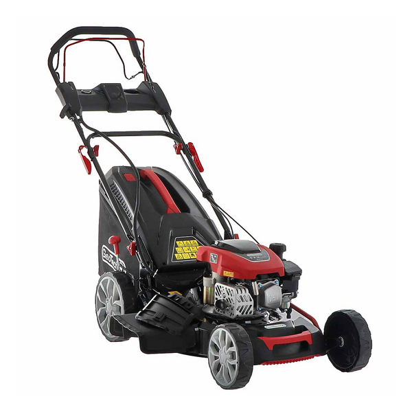 Tondeuse à gazon thermique tractée 4 en 1 GeoTech S51-170 BMSGW ES - 173 cc, mulching, lame de 51 cm