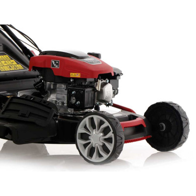 Tondeuse thermique GeoTech S51-170 idéale pour terrains vallonnés en Occitanie