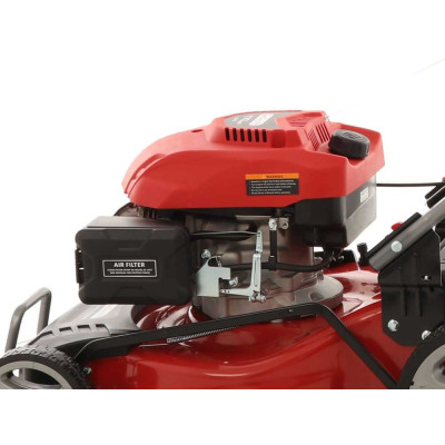 Système 4 en 1 mulching éjection tondeuse thermique GeoTech Pro 173cc robuste