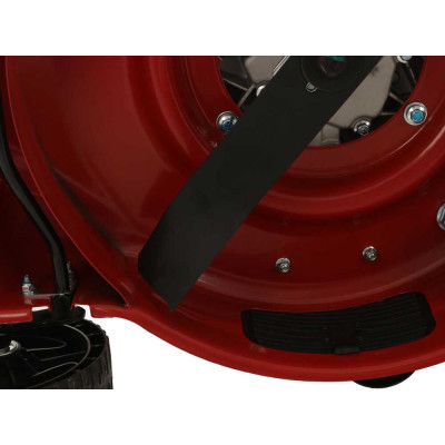 Réglage hauteur de coupe centralisé tondeuse thermique GeoTech Pro précision